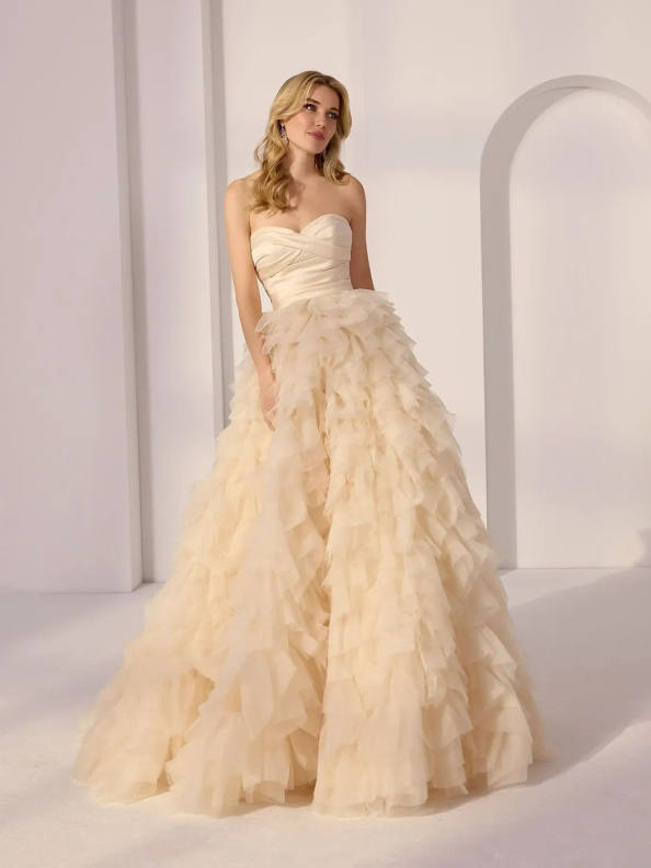 Mori Lee 49220 champagne